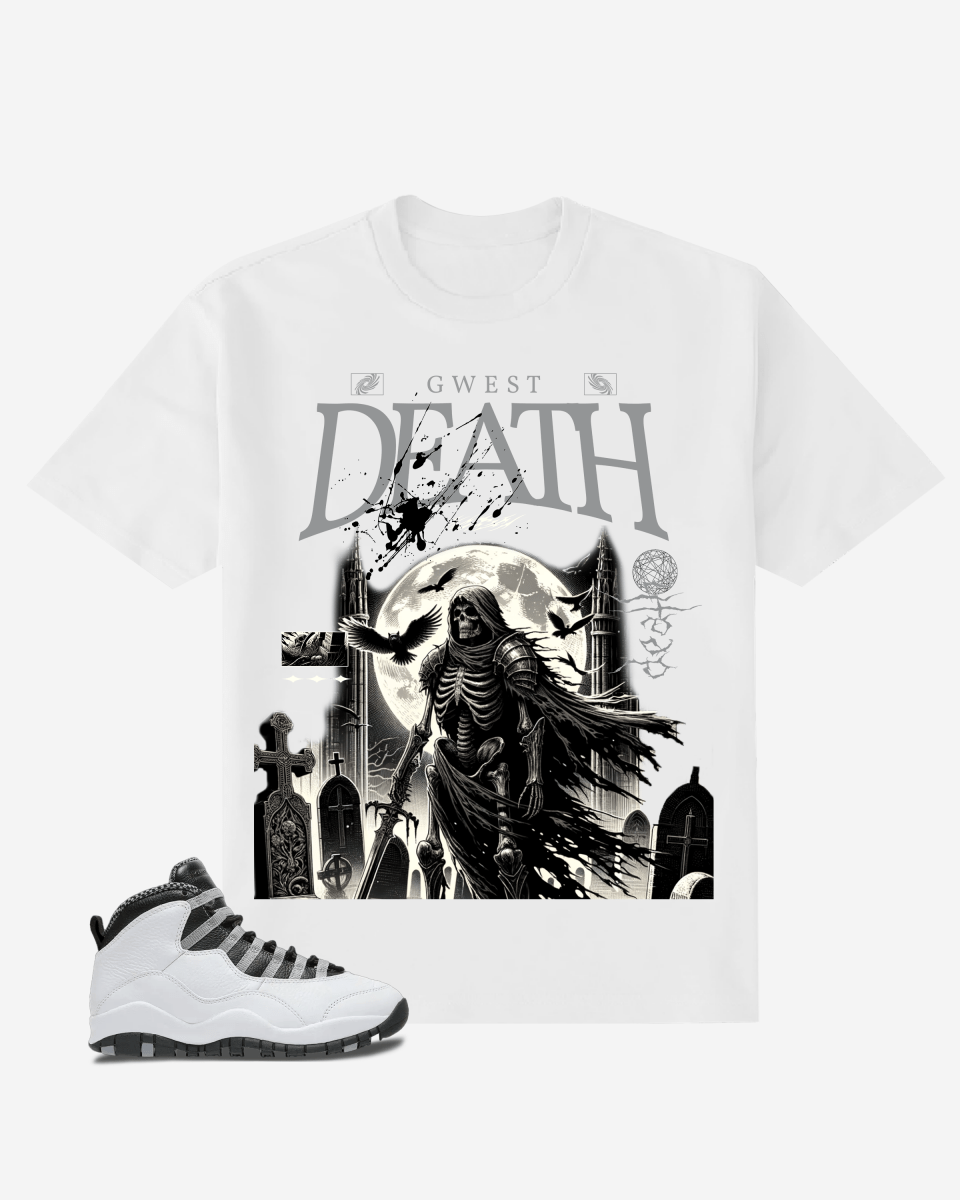 G West Eternal Death Oversized T-Shirt Mens