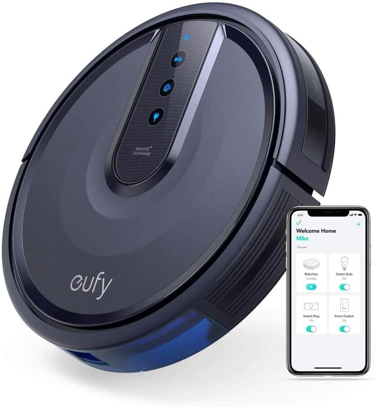 Aspiradora robótica inteligente Wi-Fi eufy RoboVac 25C (restaurada)