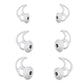 CYADCI Silicone Earbud Tips Compatible with Bose QuietComfort Earbuds and Sport Earbuds3 PairsSilver