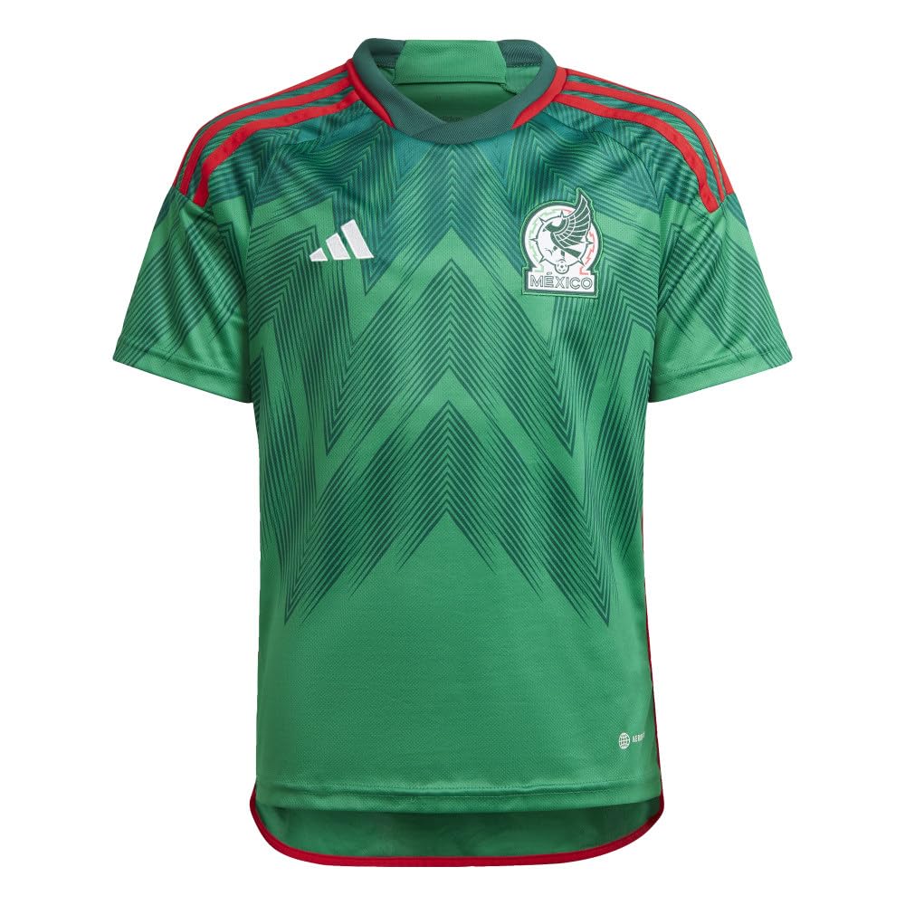 adidas México 22 Jersey Local Niños Verde Talla L