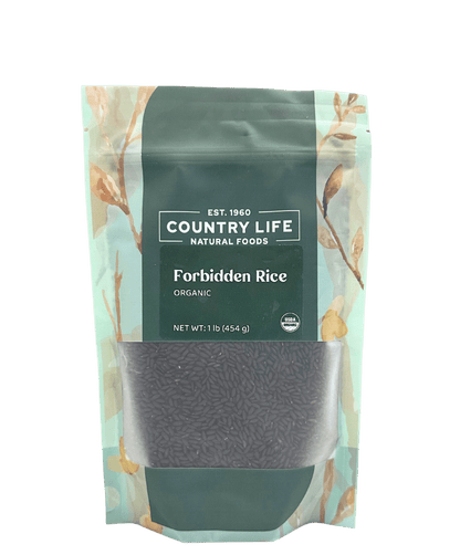 Forbidden Rice, Black, Organic
