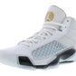 NIKE Air Jordan XXXVIII FIBA Basketball Shoes (FN7481-100 White/Pure Platinum/Metallic Gold) Size 9