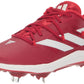 adidas Mens Adizero Afterburner 9 Sneaker Team Power Red/White/Vivid Red 9.5