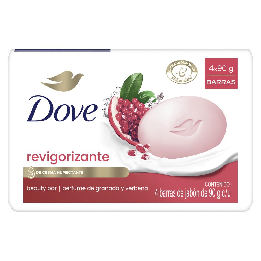 DOVE BARRA DE JABÓN - GRANADA 100g / 3.5oz (Paquete de 4)