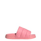 adidas Originals Womens Adilette Essential Slide Sandal Super Pop/Super Pop/Super Pop 7