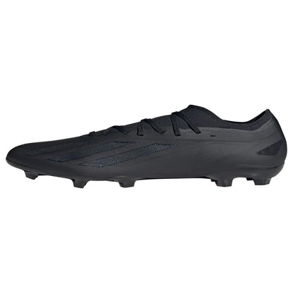 adidas Zapatillas unisex de fútbol X Crazyfast.2 para terreno firme, Core Black/Core Black/Core Black 12.5 US Men