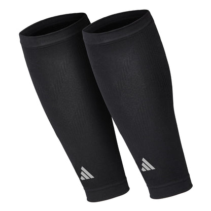 adidas Manguitos de compresión para pantorrillas para mujer y hombre - Par de manguitos para pantorrillas para correr, entrenar y entrenamientos más intensos - Transpirables y ligeros - Soporte de compresión duradero para pantorrillas - Negro S/M