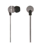 Ativa™ Plastic Earbud Headphones with Flat Cable Gray