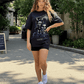 G West Facade Of Evil Oversized Women's T-Shirt