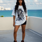 G West Facade Of Evil Oversized Women's T-Shirt