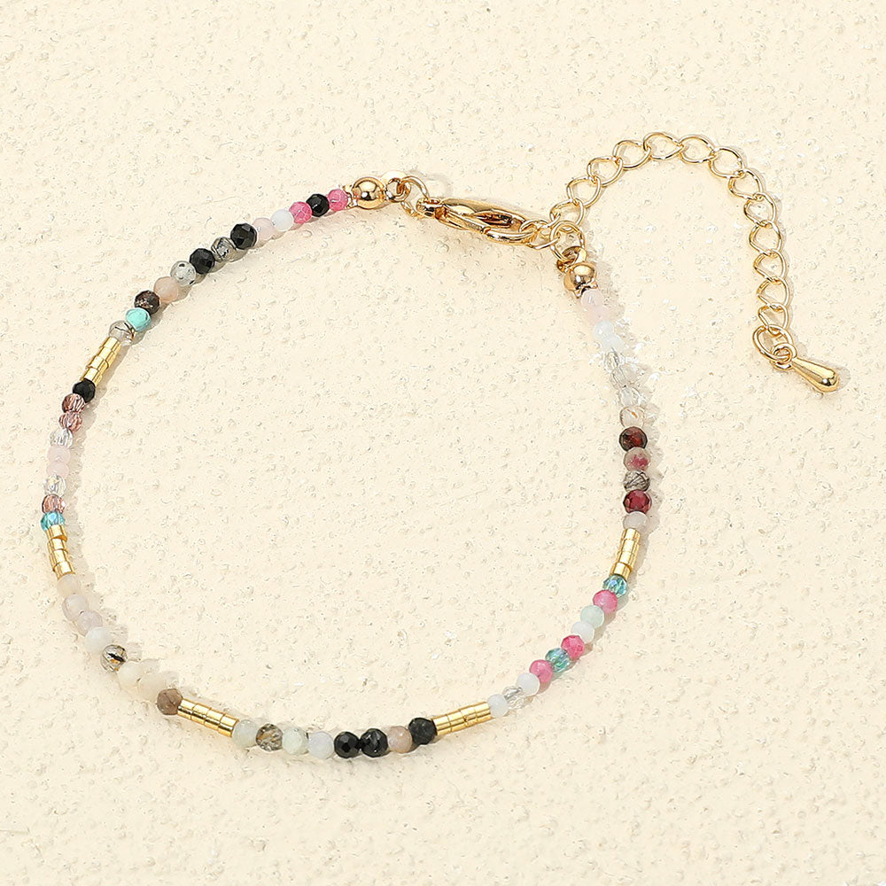 Faceted Beaded Bracelet