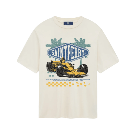 Camiseta de coche rápido