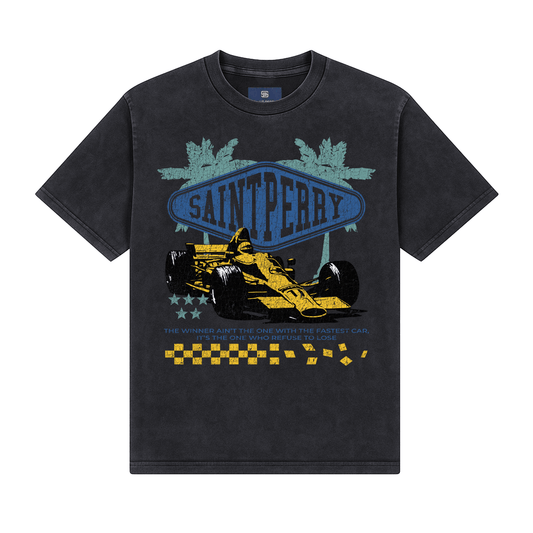 Camiseta de coche rápido