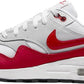 Nike Boys Air Max 1 (Big Kid) Neutral Grey/University Red/White/Black 4.5 Big Kid M