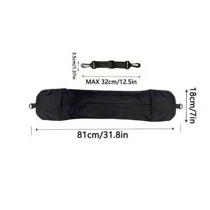 Travel Pillow & Organizer – Large, Polyester, Zipper, Machine Washable