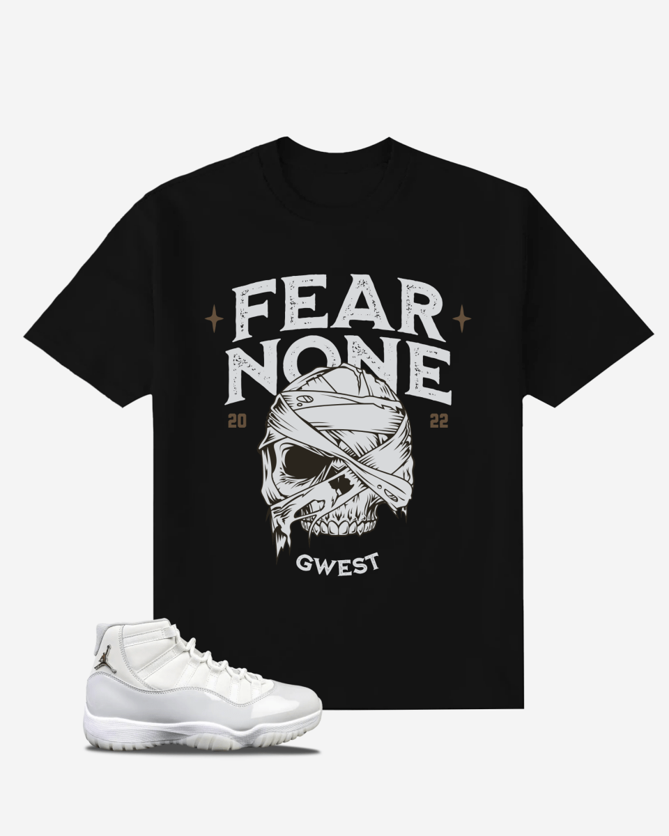 G West Fear None Oversized T-Shirt Mens