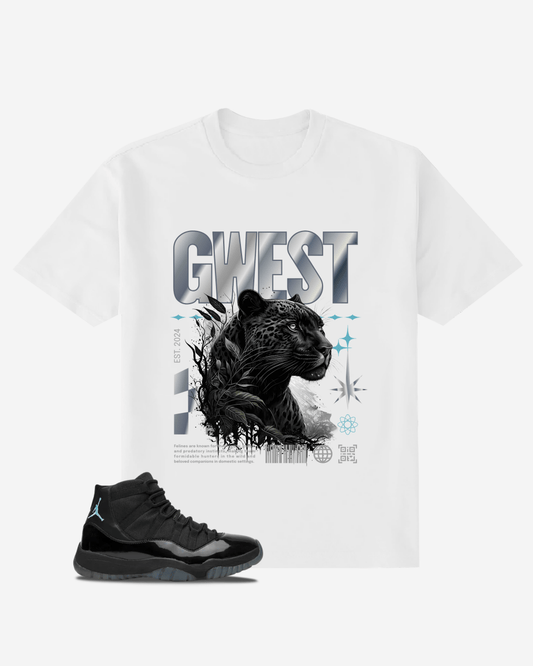 G West Feline Oversized  T-Shirt Mens