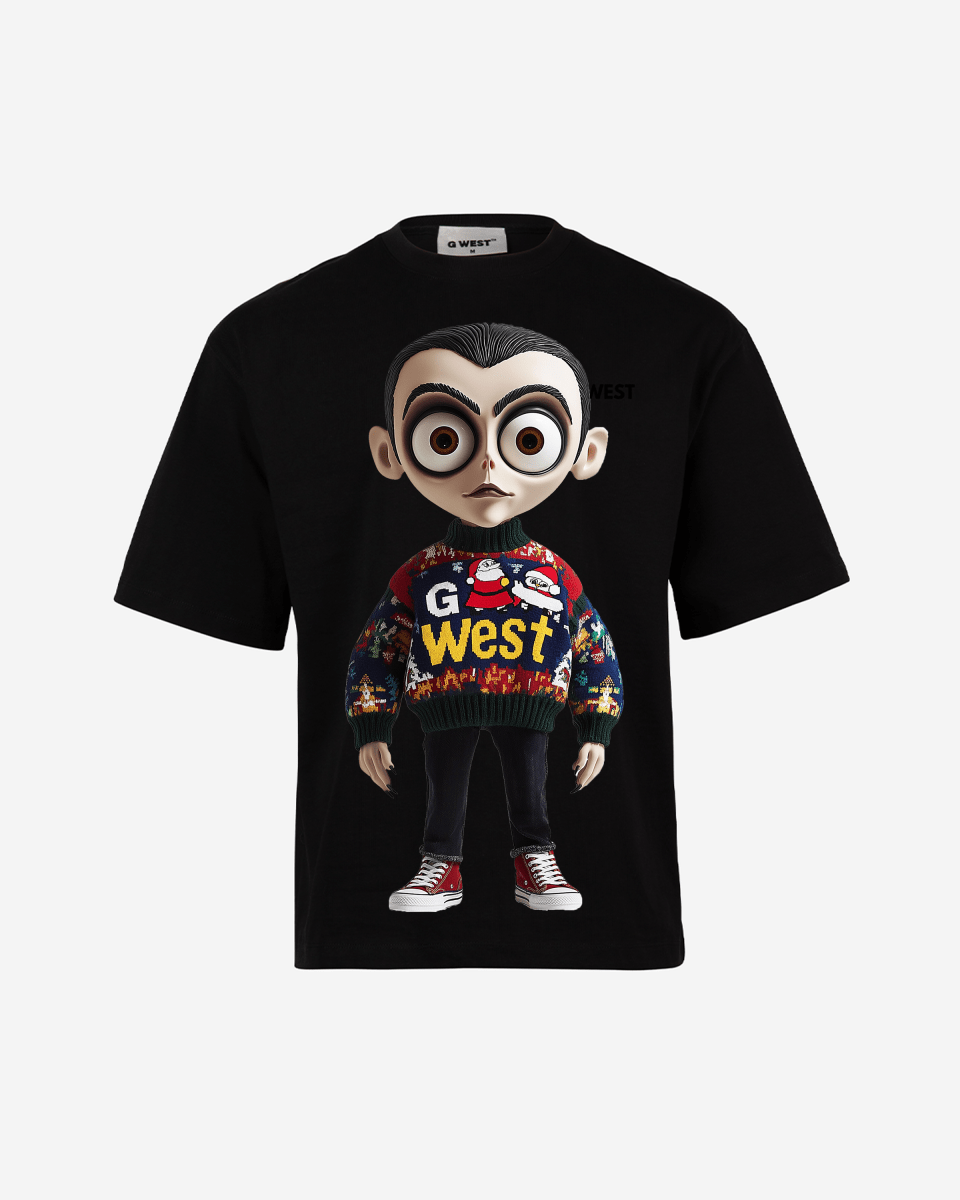 G West Festive Freaks Oversized T Shirt Mens