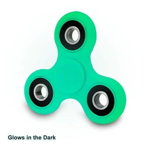 Juguete antiestrés y aliviador de la ansiedad Fidget Spinner - Brilla en la oscuridad