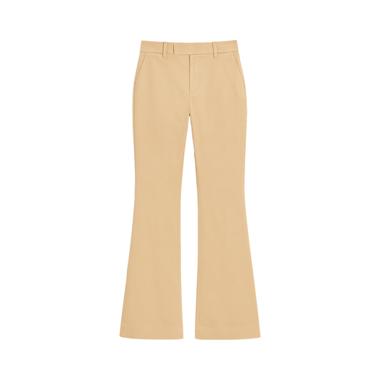 Pantalones chinos acampanados