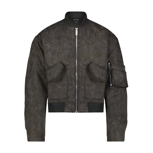 Chaqueta de vuelo - Gris oscuro vintage