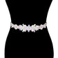 Floral Sash Ribbon Bridal Wedding Belt Headband