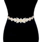 Floral Sash Ribbon Bridal Wedding Belt Headband