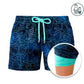 Foggy Palms Boys Hybrid Short, Swim and Play Trunk