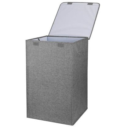 Cestos de ropa plegables con tapa
