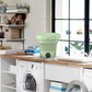 Foldable Laundry Machine with Detachable Drain Basket