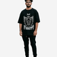 G West Frosty Crown Oversized T-Shirt Mens