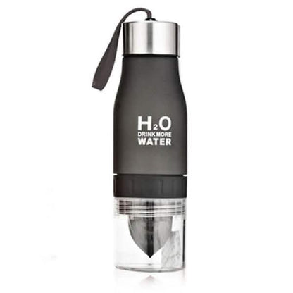 Botella de agua con infusor de fruta