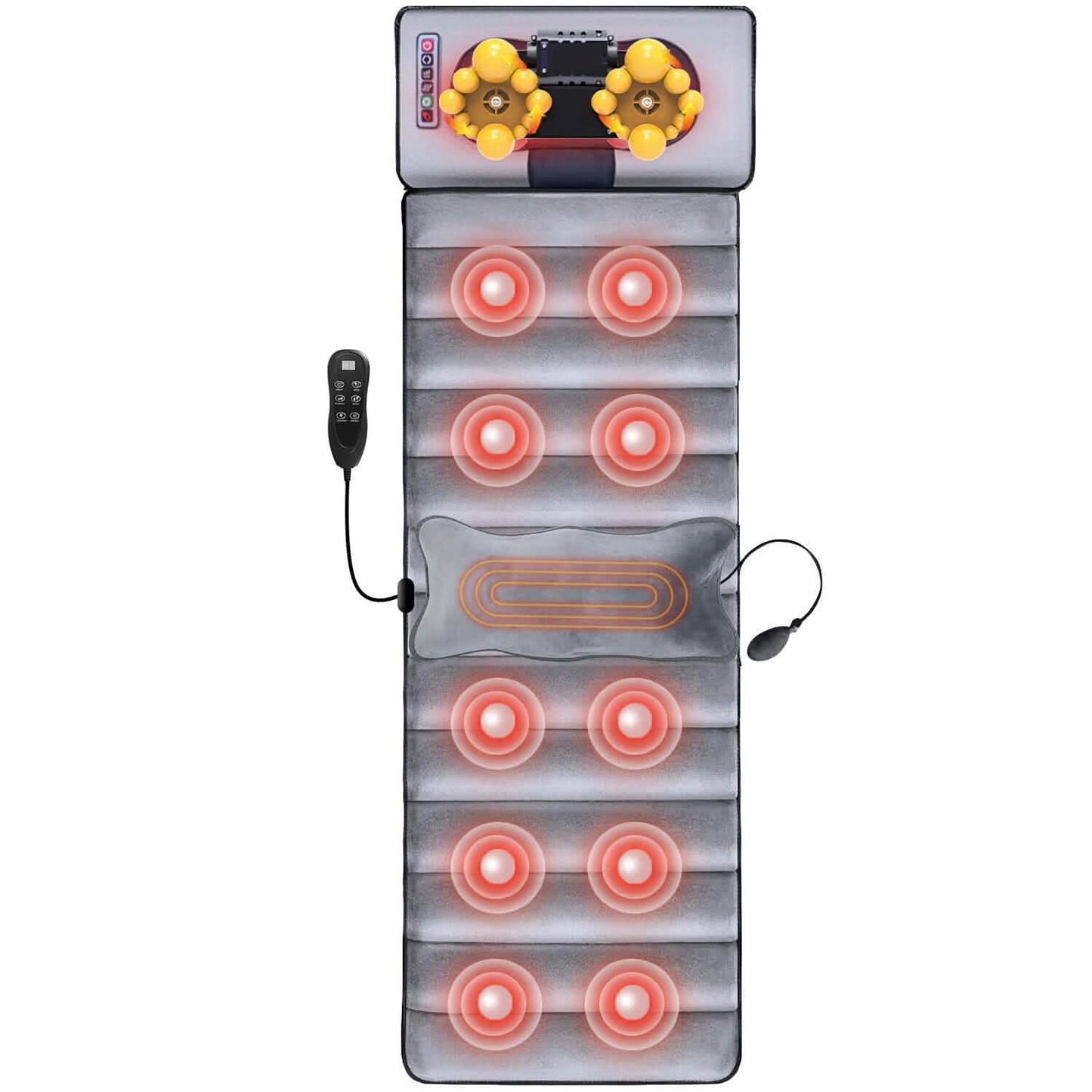 Colchoneta de masaje eléctrica de cuerpo completo