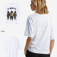 G West Womens 3 Pigeon Oversized Tee