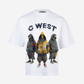 G West Mens 3 Peigion Oversized Tee