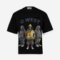 G West Mens 3 Peigion Oversized Tee