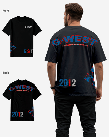 G West 3.0 Arch Logo T-Shirt Big and Tall Mens