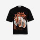 G WEST ACID THREADS OVERSIZED T-Shirt Mens