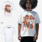 G WEST ACID THREADS OVERSIZED T-Shirt Mens