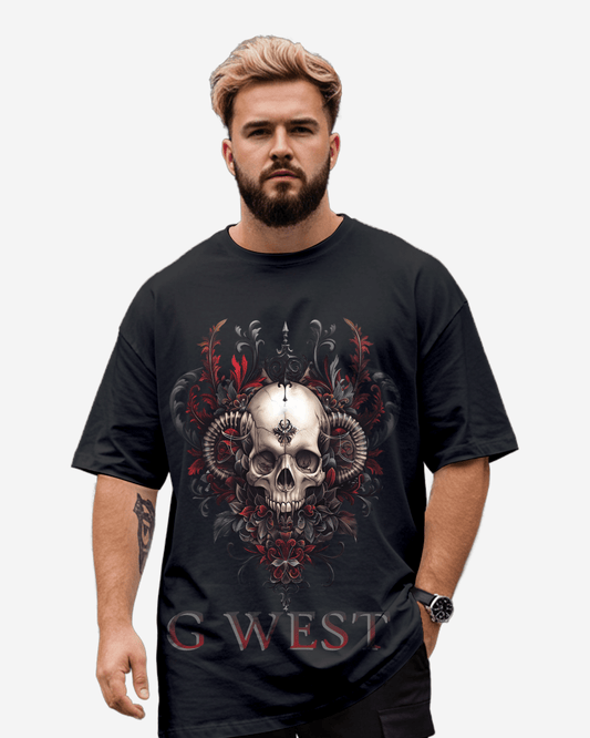 G west Afflicted Times T-Shirt Big and Tall Mens