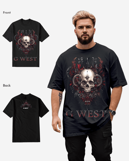 G west Afflicted Times T-Shirt Big and Tall Mens