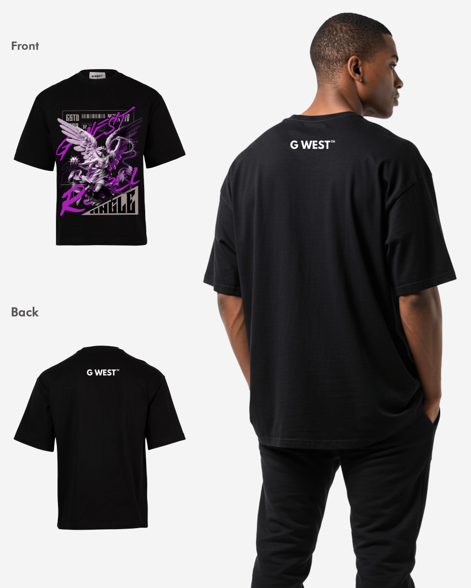 G WEST ANGLE OVERSIZED T-Shirt Mens