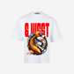G WEST AQUA HARMONY OVERSIZED T-Shirt Mens