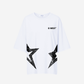 G West Womens Arch Logo Oversized Tee