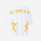 G West Womens Arch Logo Oversized Tee