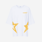 G West Womens Arch Logo Oversized Tee