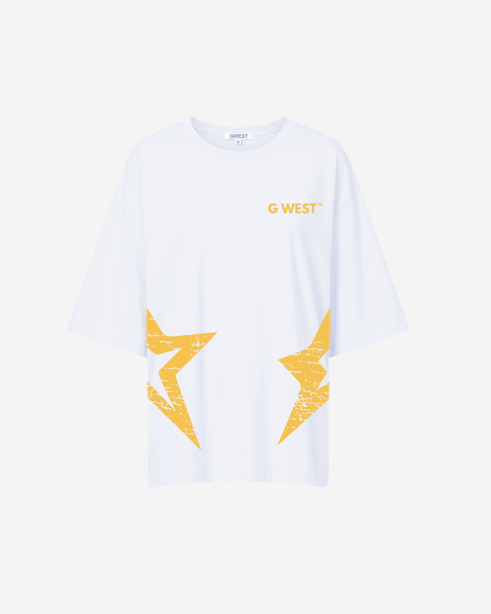 G West Womens Arch Logo Oversized Tee