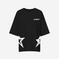G West Womens Arch Logo Oversized Tee