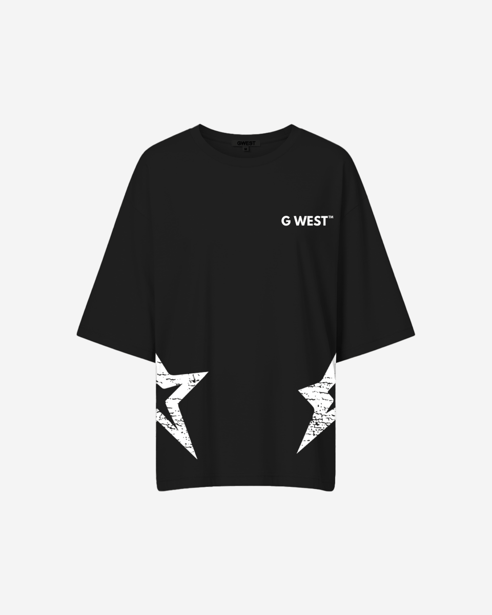 G West Womens Arch Logo Oversized Tee
