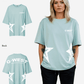 G West Womens Arch Logo Oversized Tee